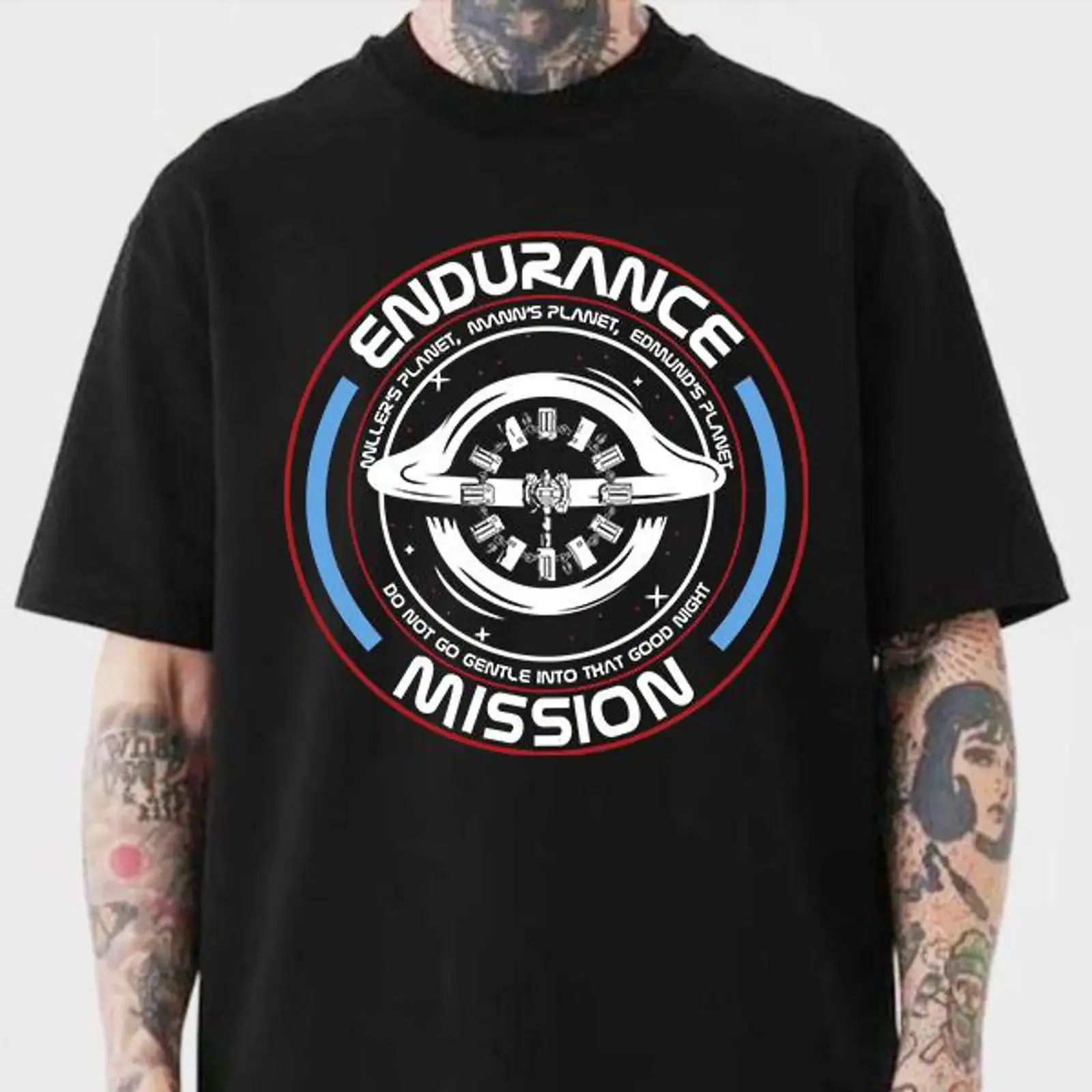 Interstellar Movie t shirt vintage Washed Stylish Stretched streetwear Unisex Comfortable Top For Everyday Wear