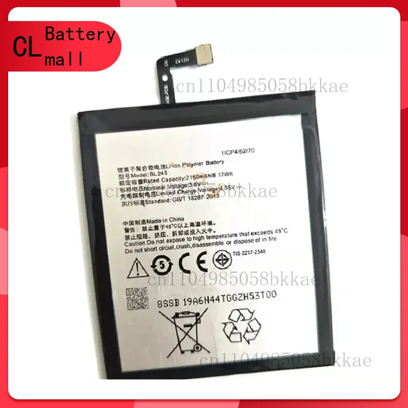 

Аккумулятор BL245 2150 мАч для смартфона Lenovo S60 S60T S60W, высококачественная сменная батарея