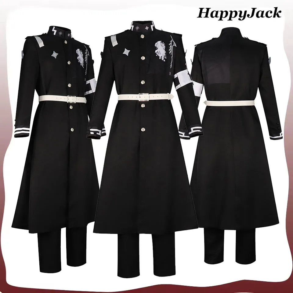 

Omokage Yugami Cosplay Costume Anime The Hundred Roleplay Line Uniform Coat Pants Belt Outfits Halloween Carnival Party Suit