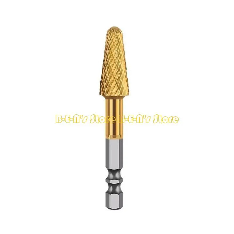 Y1AD Steel Rotary File Cylindrical Hexagonal Shank Milling Cutter Column