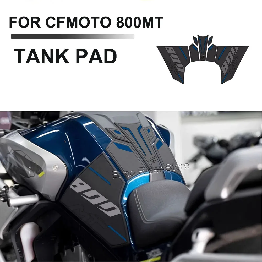 

Motorcycle Accessories Fuel Oil Tank Pad Protector Stickers Gas Knee Grip Mat For CFMOTO CF MOTO 800MT MT800 MT 800 MT CF800MT