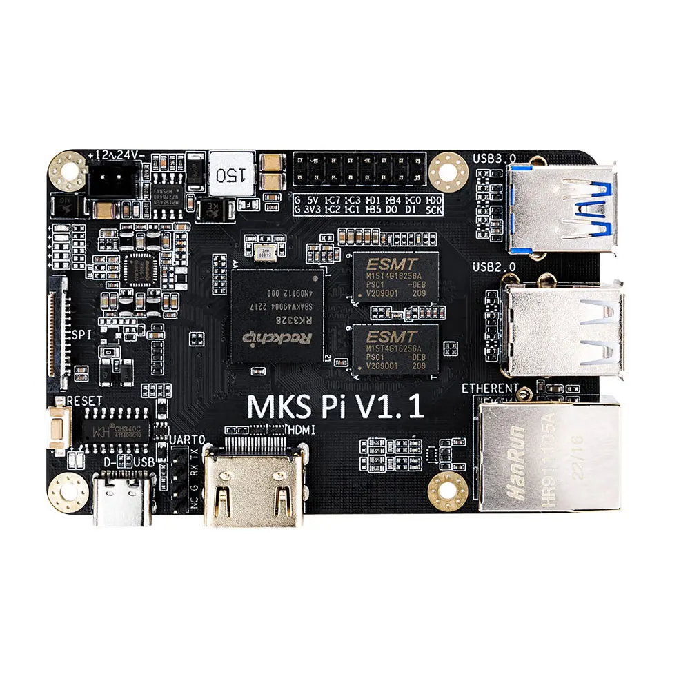 Imagem -05 - Makerbase-placa Mks pi V1.1 com Quad-core 64bits Soc Tela Motherboard Online Voron vs Raspberry pi Rpi Rpi