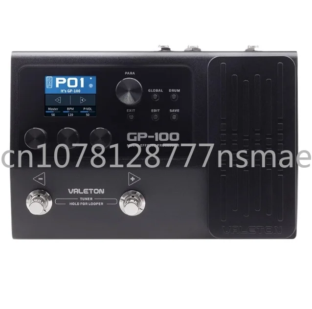 

GP-100 Multi Guitar Effect Processor 140 Built in Effect Loop Multilingual Expression Pedal