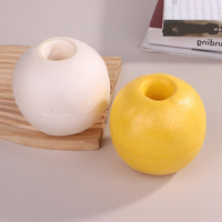 1Pc Round Buoy Deep Water Rope Floats Crab Pot Markers Net Drift Foam Buoy Float For Jet Ski Kayak Anchors Line Boats Dock Float