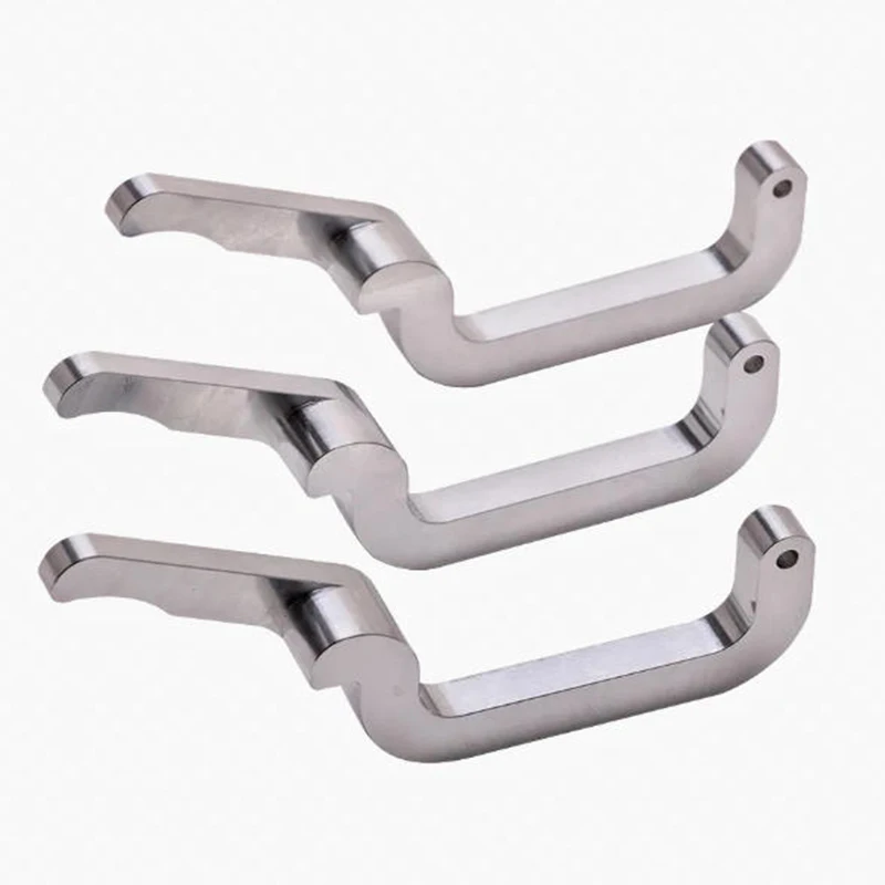 

Stainless Steel Shaped Handle Components Rapid Prototyping CNC Machining Services