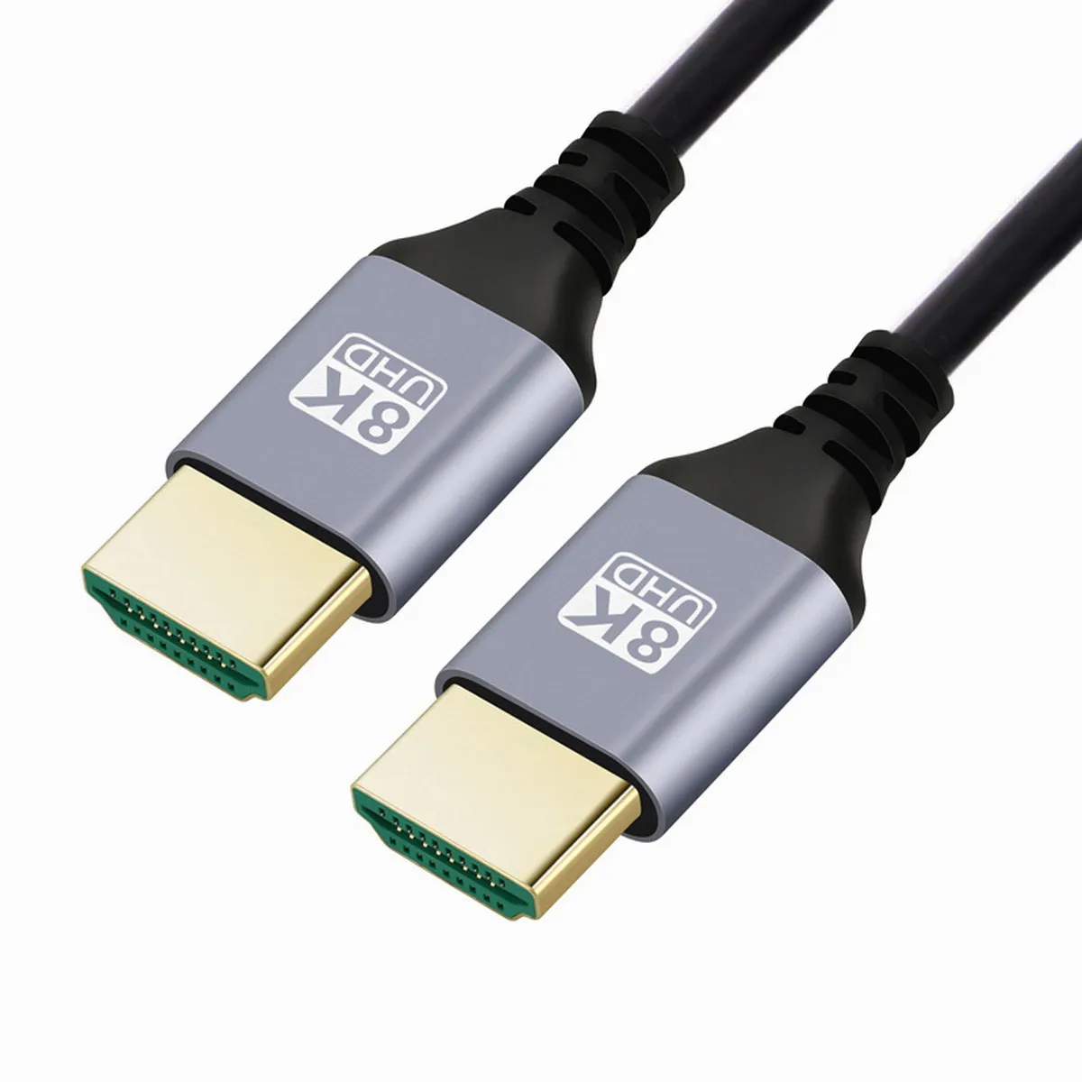 HD 2.1 Standard Cable 0.5m, 8K60Hz 4K120Hz 48Gbps EARC ARC HDCP Ultra-thin High Speed HDR UHD for HDTV Laptop Projector PS4 PS5