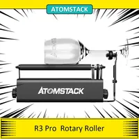 ATOMSTACK R3 Pro Rotary Roller with Separable Support Module and Extension Towers,360 Degree Laser Rotating Engrave Adjustable