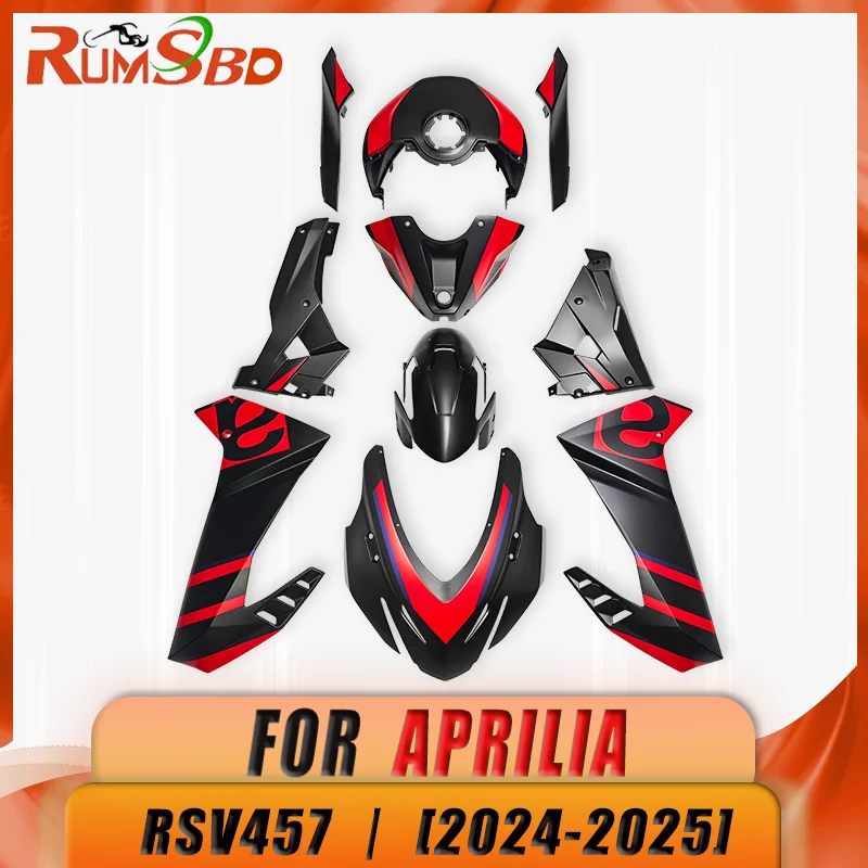 

Motorcycle NEW Full Fairing Kits For Aprilia RS457 2024 2025 Bodywork Injection Molding Panels Set Painted Cowl abs Plastic