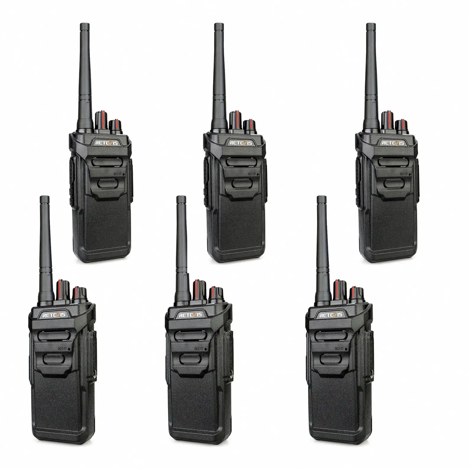 Набор деловых радиостанций Retevis RT48/RT648 с двусторонней радиосвязью, набор раций для коммерческих больничных складских встреч