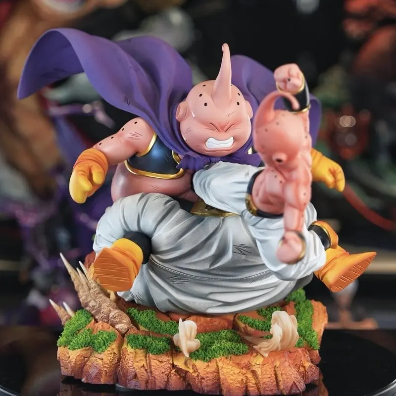 

Animation Dragon Ball Statue Decorations Cs Majin Buu Duel Gk Anime Figure Toy Gift For Boys Pvc Doll Model Ornament Collectible