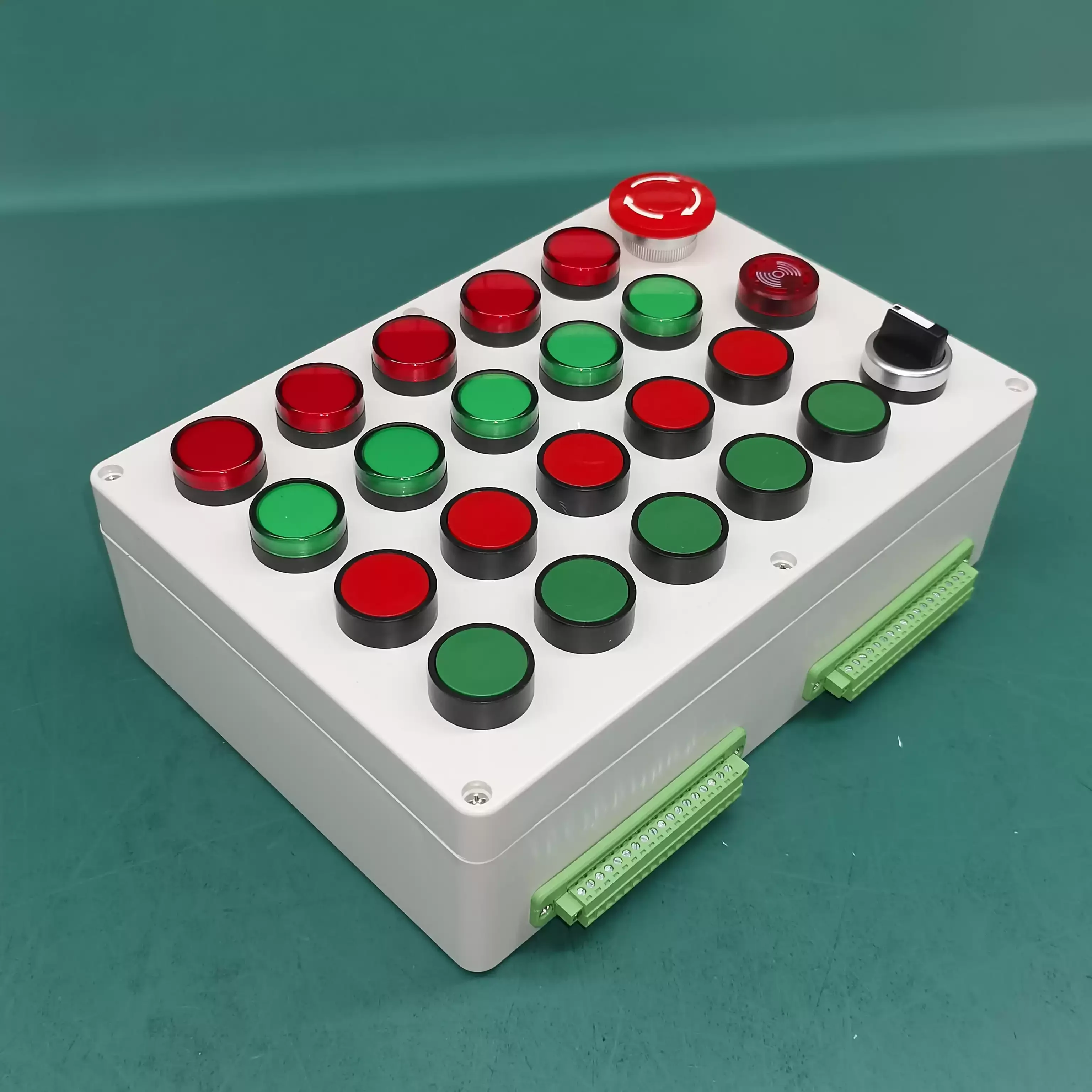 PLC debugging button box PLC training table Automation equipment debugging box Button junction box Button terminal box