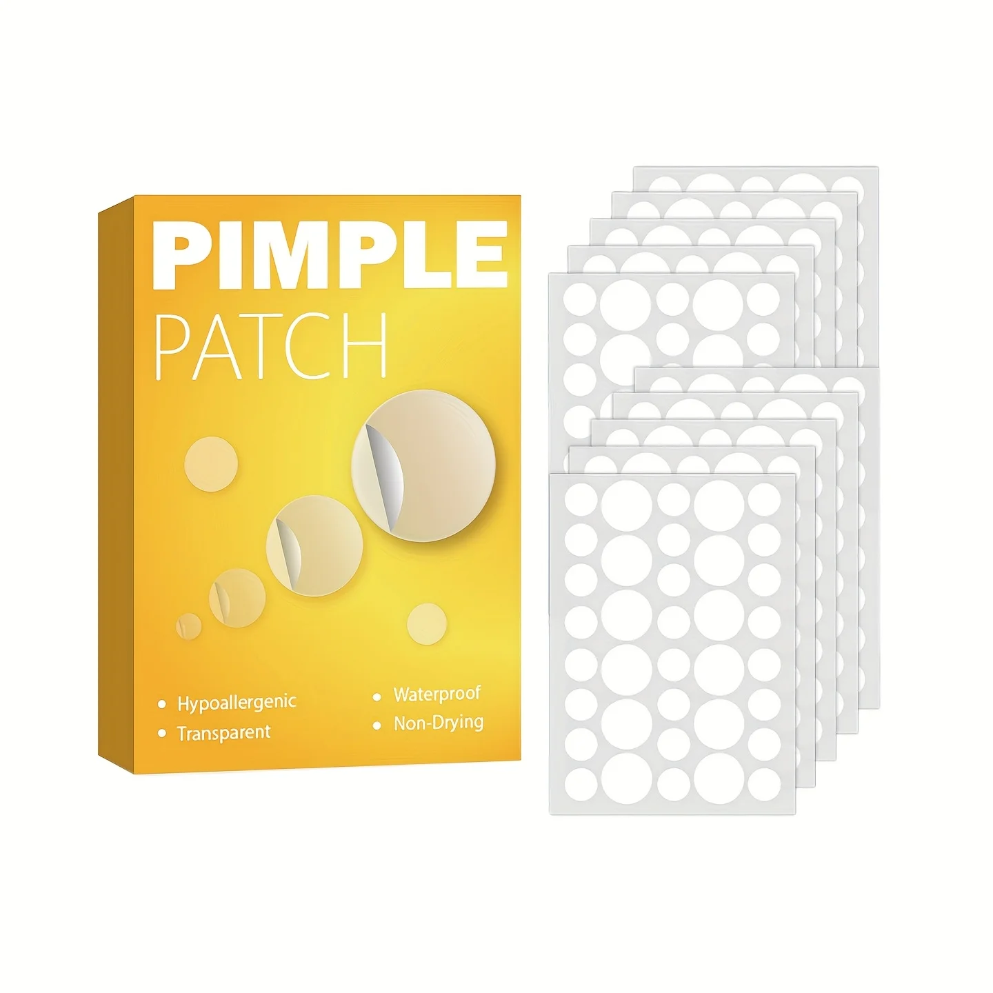 

360pcs Pimple Patch for Covering Zits & Blemishes, Light Beige Spot Stickers for Face, Daily Use & Invisible Wear