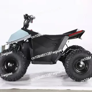 تسلا صغيرة مع نفس السيارة الكهربائية على الطرق الوعرة ليتل بول سكوير تأجير أربع عجلات الوالدين والطفل الأطفال تسلية ATV #3