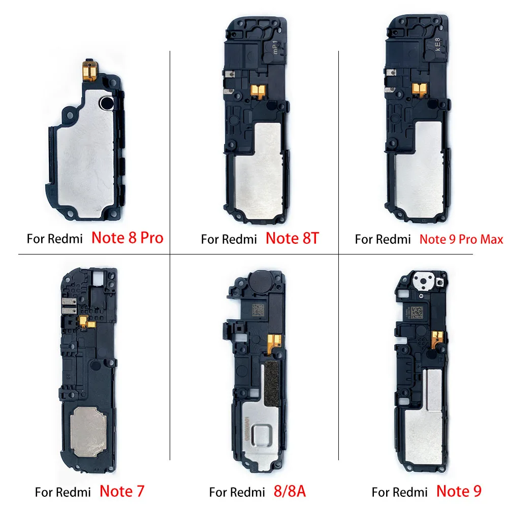 New Loudspeaker For Xiaomi Redmi 10A 10C 10 9T 9A 9C Note 7 8 8T 9 Pro Max 9S LouderSpeaker Replacement Buzzer Ringer Flex Cable