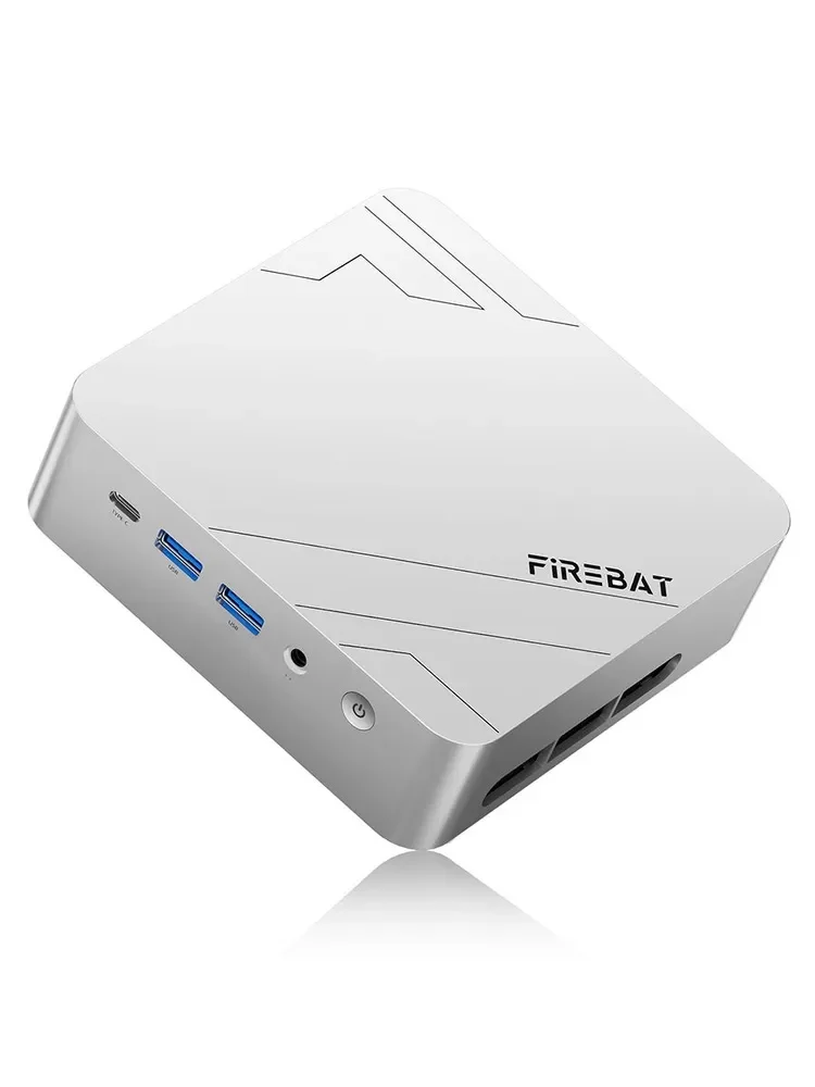  Мини-ПК Firebat F1: AMD Ryzen 5 7640HS, 24 ГБ ОЗУ, 512 ГБ SSD, Портативный Настольный Компьютер, Windows 11