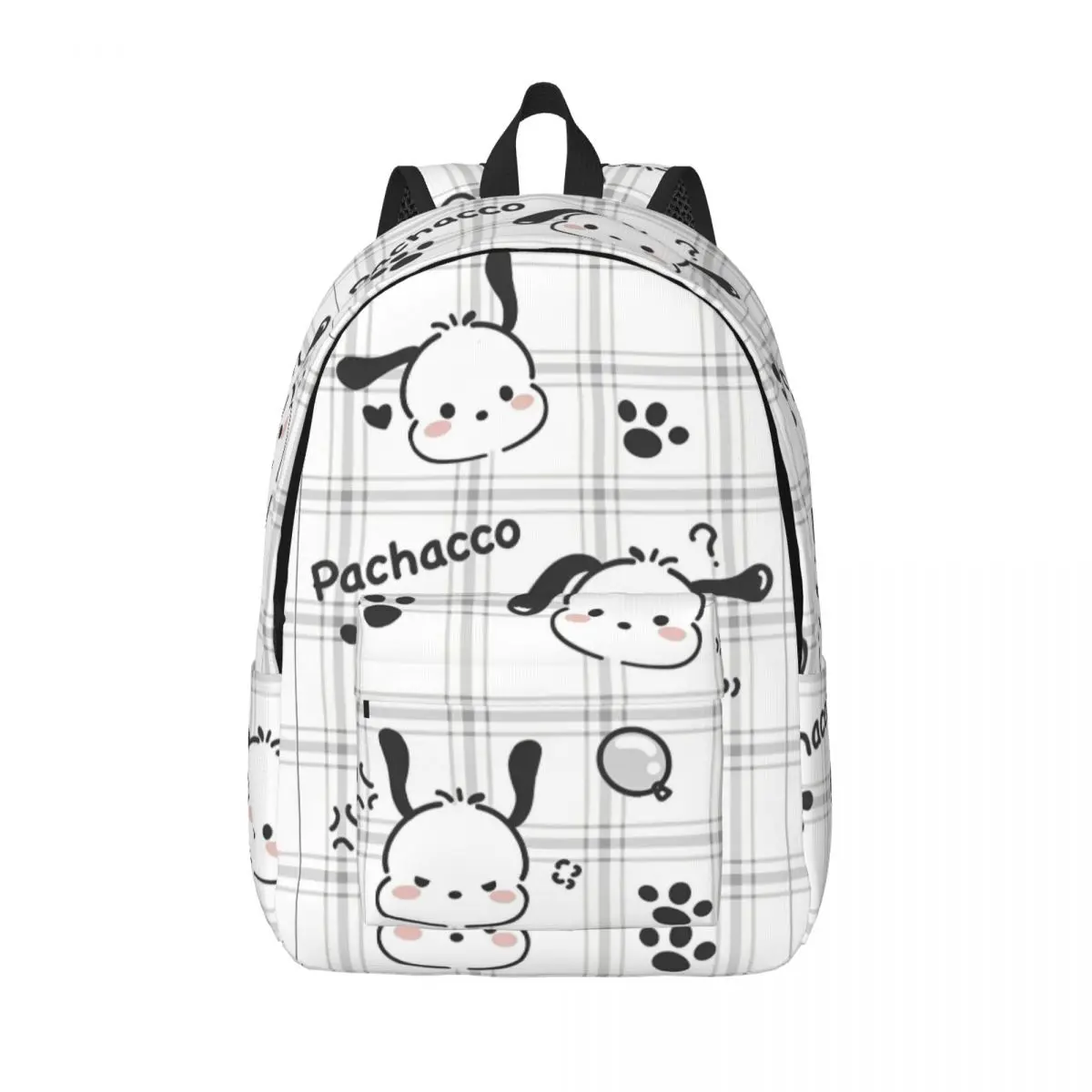 

Pochacco Paterrn Backpack Cartoon Dog Animal Travel Backpacks Student Novelty School Bags Custom Soft Rucksack