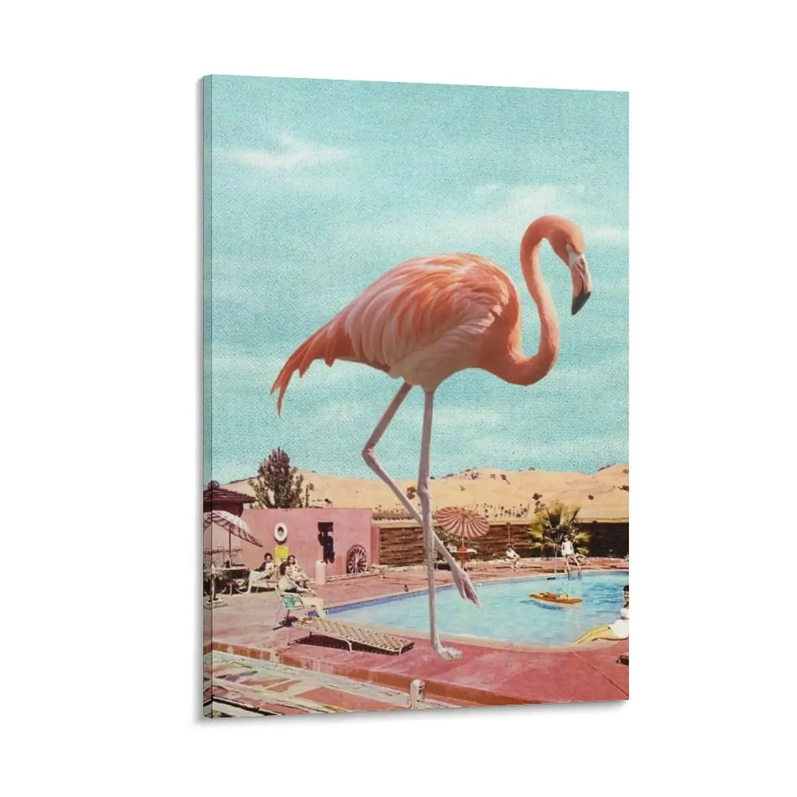 

Holiday Flamingo Canvas Painting aesthetic room decoration Decoration for bedroom painting aesthetic room