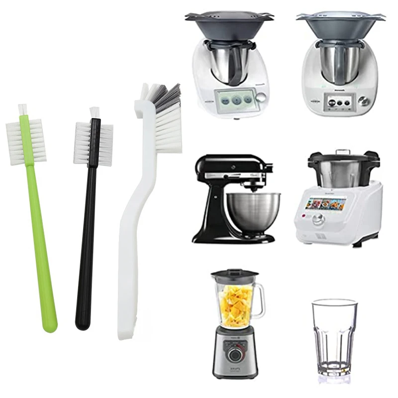 2Pcs/lot Cooking Machine Deep Cleaning Brush Juicer Breaker Crusher Cutter Head Brush Kitchen Cleaning Brush