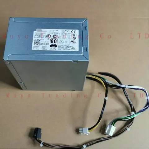 DELL 3670 3967 T1700MT 전원 공급 장치, D365EM-00 HU365EM-00 MAX 365W T1M43 7VK45 용 정품 PSU