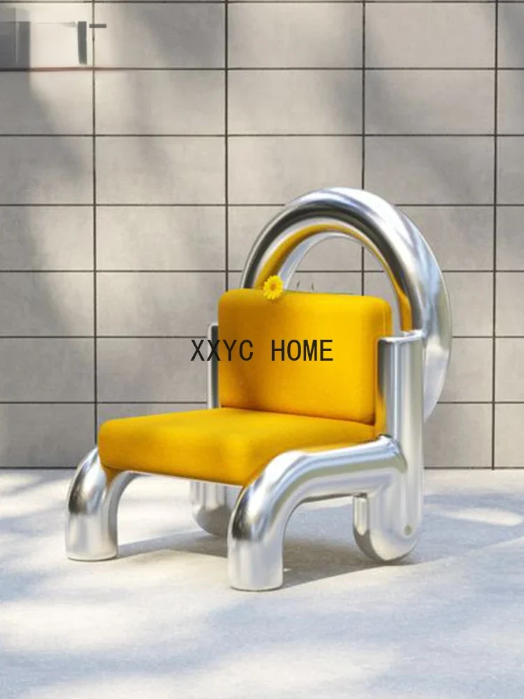 

Cute Donut Chair Creative Round Armchair For Model Room & Kids Room