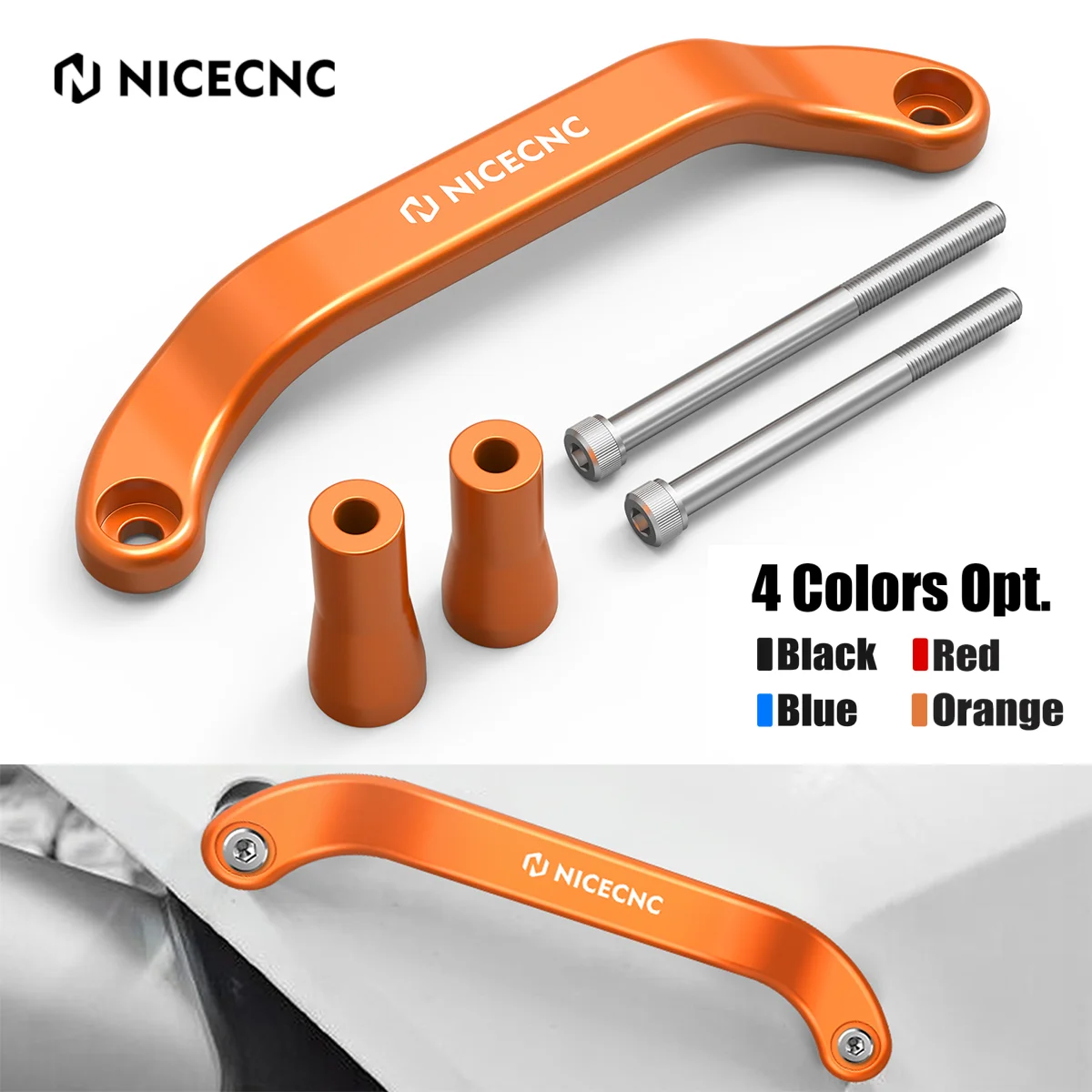 

NICECNC For 2024 KTM EXC 300 EXCF 450 350 SX 125 SXF 450 Husqvarna TE 300 TE 250 GasGas EC 300 Motorcycle Rear Lift Grab Handle