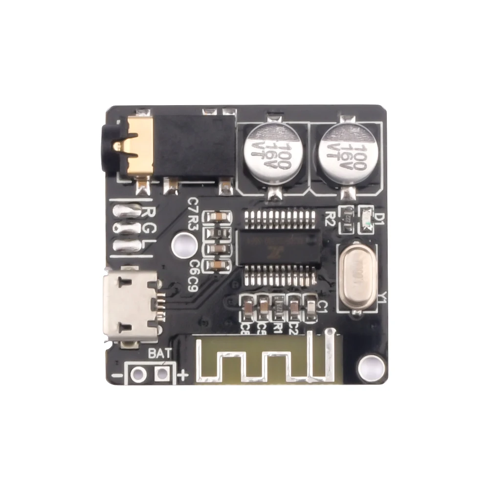 VHM-314 Bluetooth Audio Receiver Board Bluetooth 5.0 Module MP3 Lossless Decoder Board Wireless Stereo Music DIY Electronic Kit