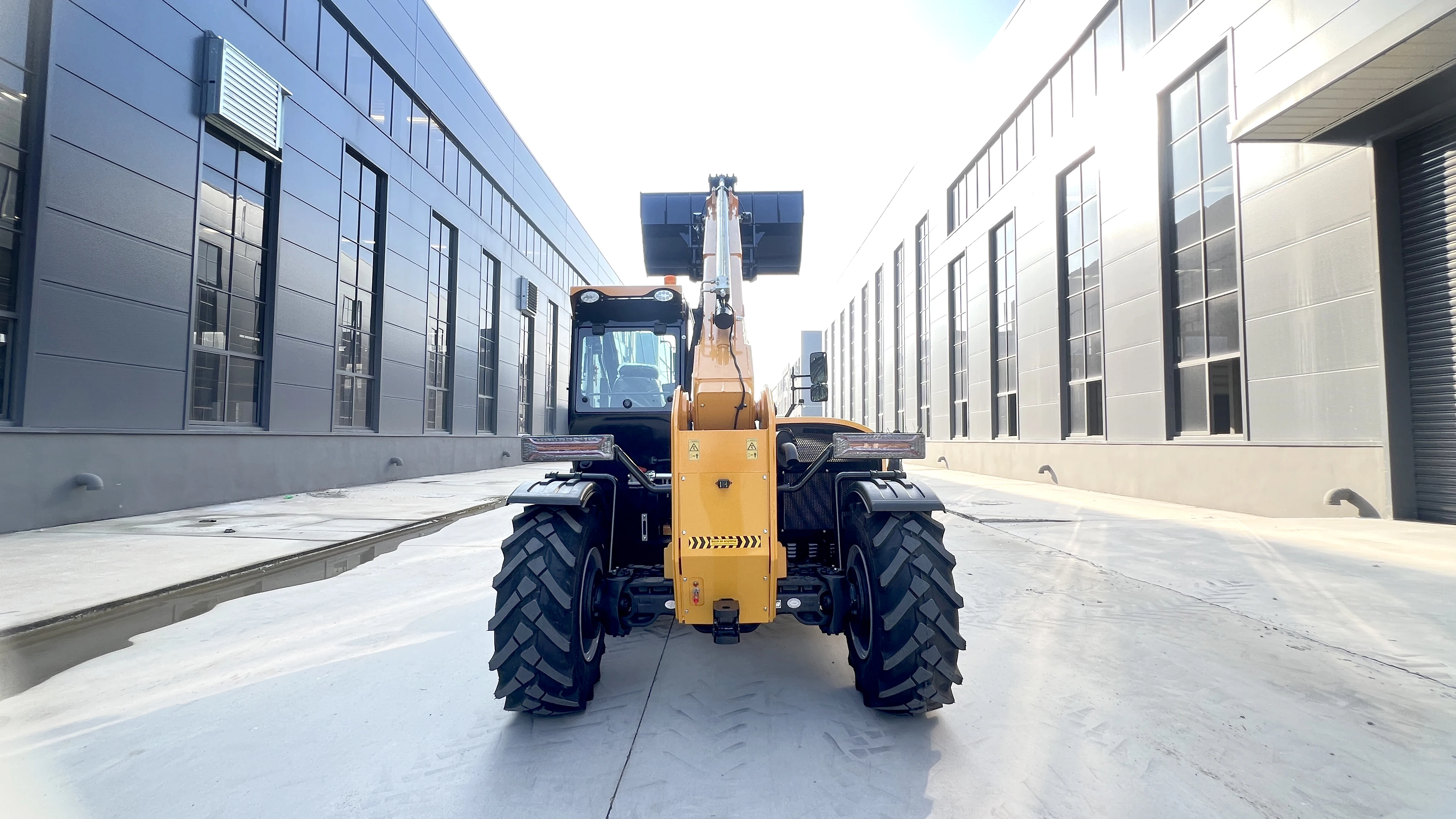 Mini Diesel Kustom 7m Lift Hei - Telescopic Handler Boom ulasan dan harga