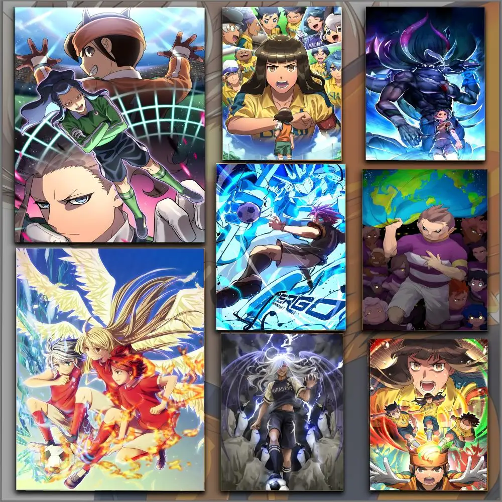 Axel Blaze Firestorm Inazuma Eleven Anime-Poster, HD-Anime-Hot-Theme, Sänger/OST/Film, wasserfest, selbstklebend, Heimdekoration