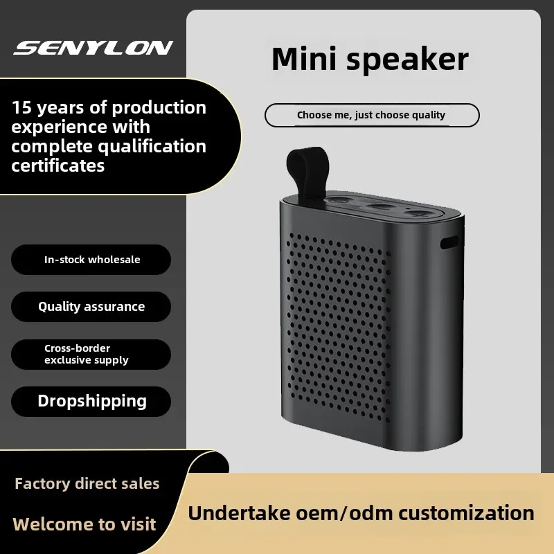 

Popular Bluetooth Speaker Mini Wireless Small Audio Portable Large Volume Outdoor Portable Subwoofer Speaker