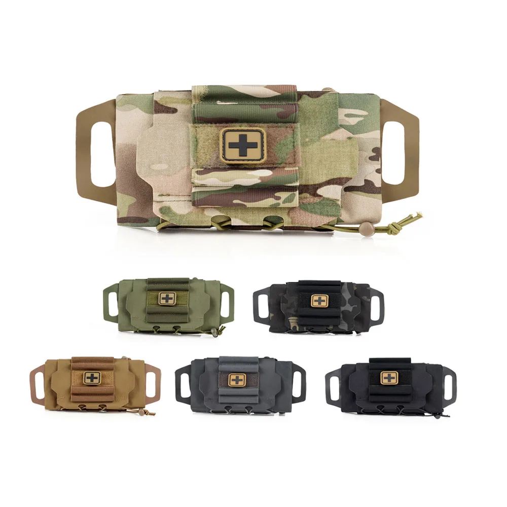 

Сумка для охоты на открытом воздухе, наборы IFAK, тактическая аптечка, медицинская сумка MOLLE, аптечка первой помощи для быстрого развертывания