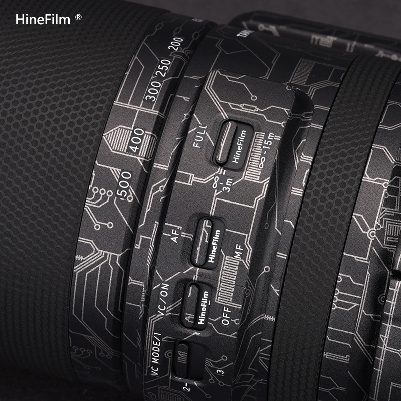 Hinefilm for tamron 150-500 nikon Lens Skin 150 500 Lens Cover for Tamron 150-500 F5-6.7 Z Mount Lens Sticker Protective Film