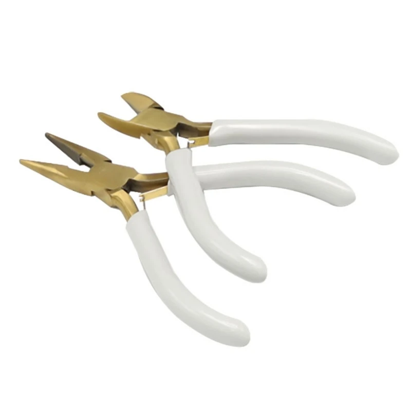 Ergonomic Handle Jewelry Plier Wire Bending Plier Wire Shaping Plier Beading Plier for Craft and Jewelry Making L4MF