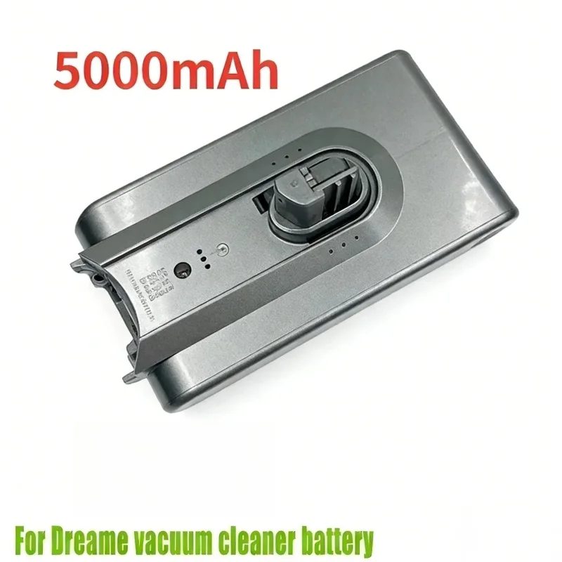 

25.2V 5000mAh Rechargeable Replacement Battery for Dreame V11 V11SE V12 VVT1 VVN6 VVA1 Wireless Handheld Vacuum Cleaner Spare