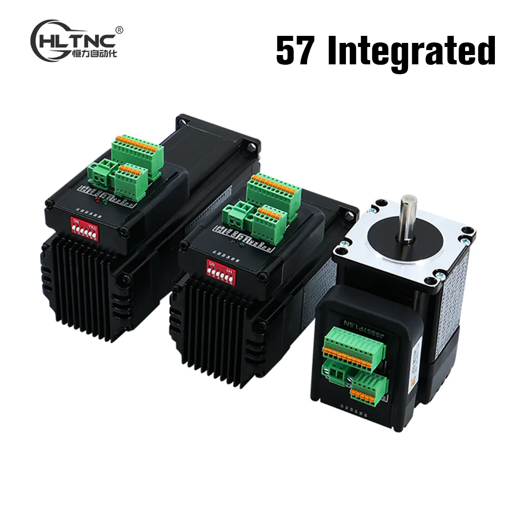 

HLTNC Nema 23 Closed Loop Stepper motor 1.5Nm 2.0Nm 3Nm D 8mm Hybrid Integrated Stepper Servo Motor with drive 4.2A 48v For CNC