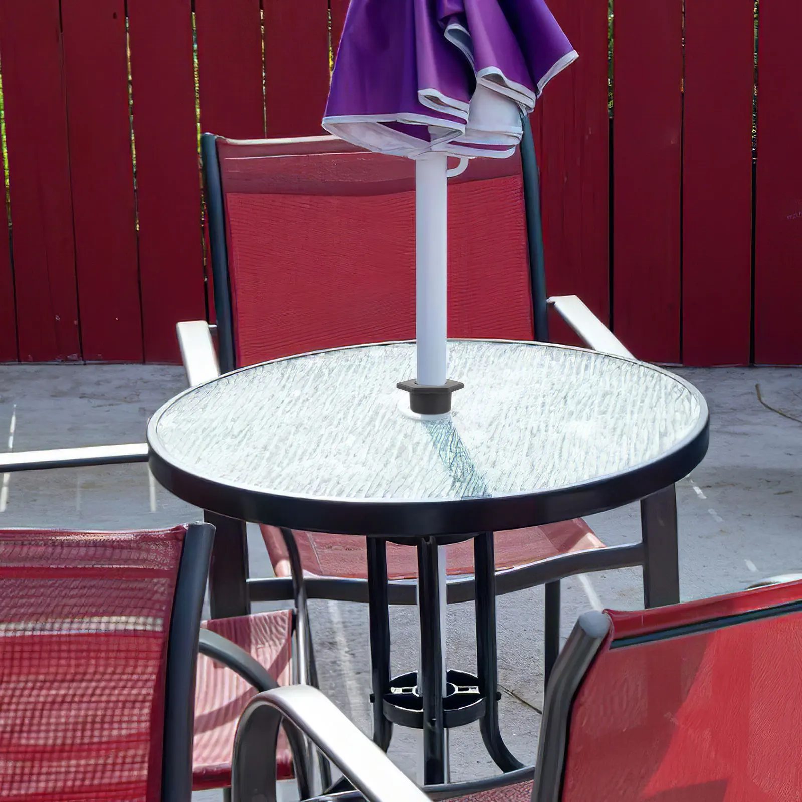 

2Pcs Umbrella Hole Caps Silicone Durable Outdoor Parasol Base Hole Covers Patio Umbrella Stand Replacement Parts