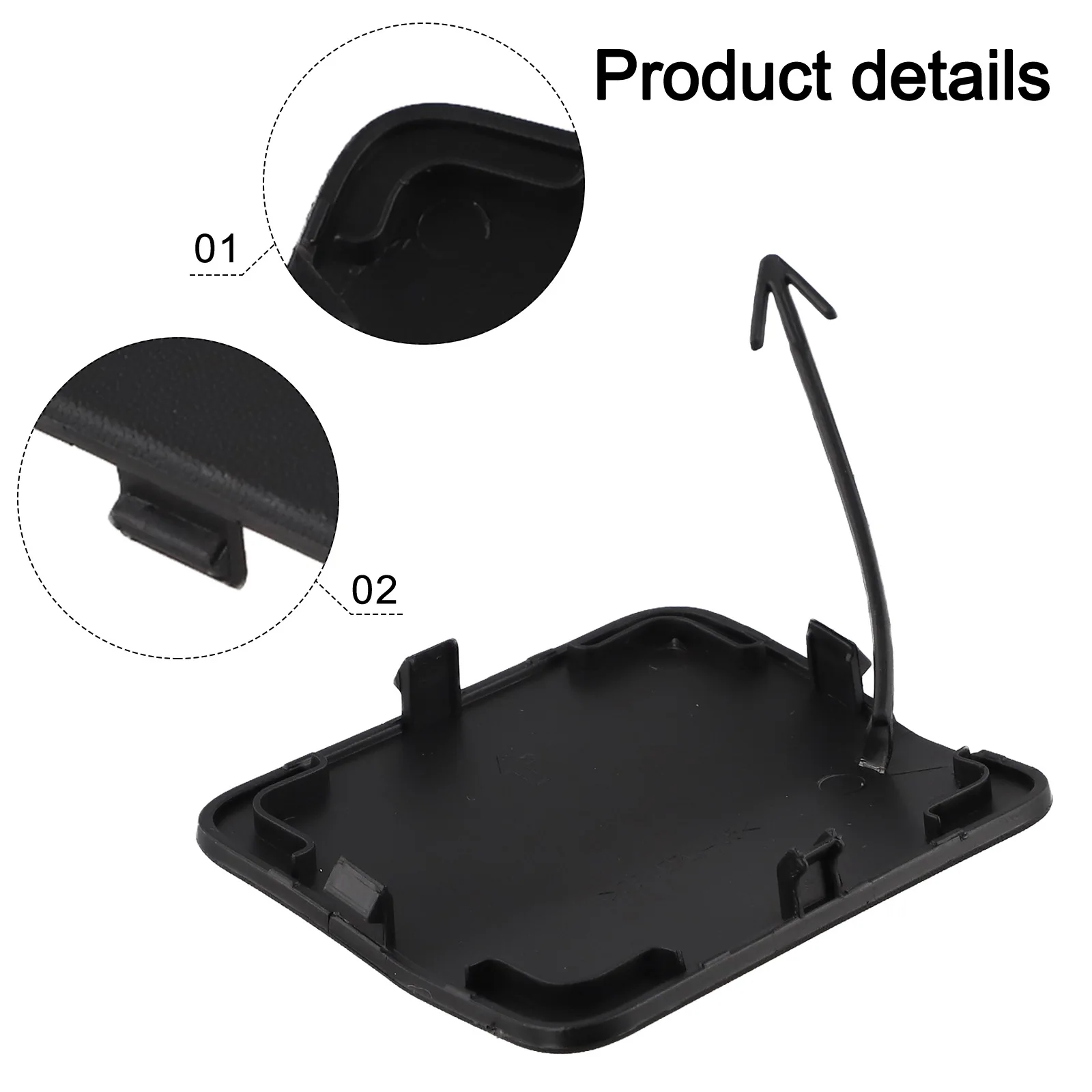

For Nissan For Qashqai J11B Towing Hook Eye Cover Replacement OEM Part 85071HV00A for Models from 2017 to 2021