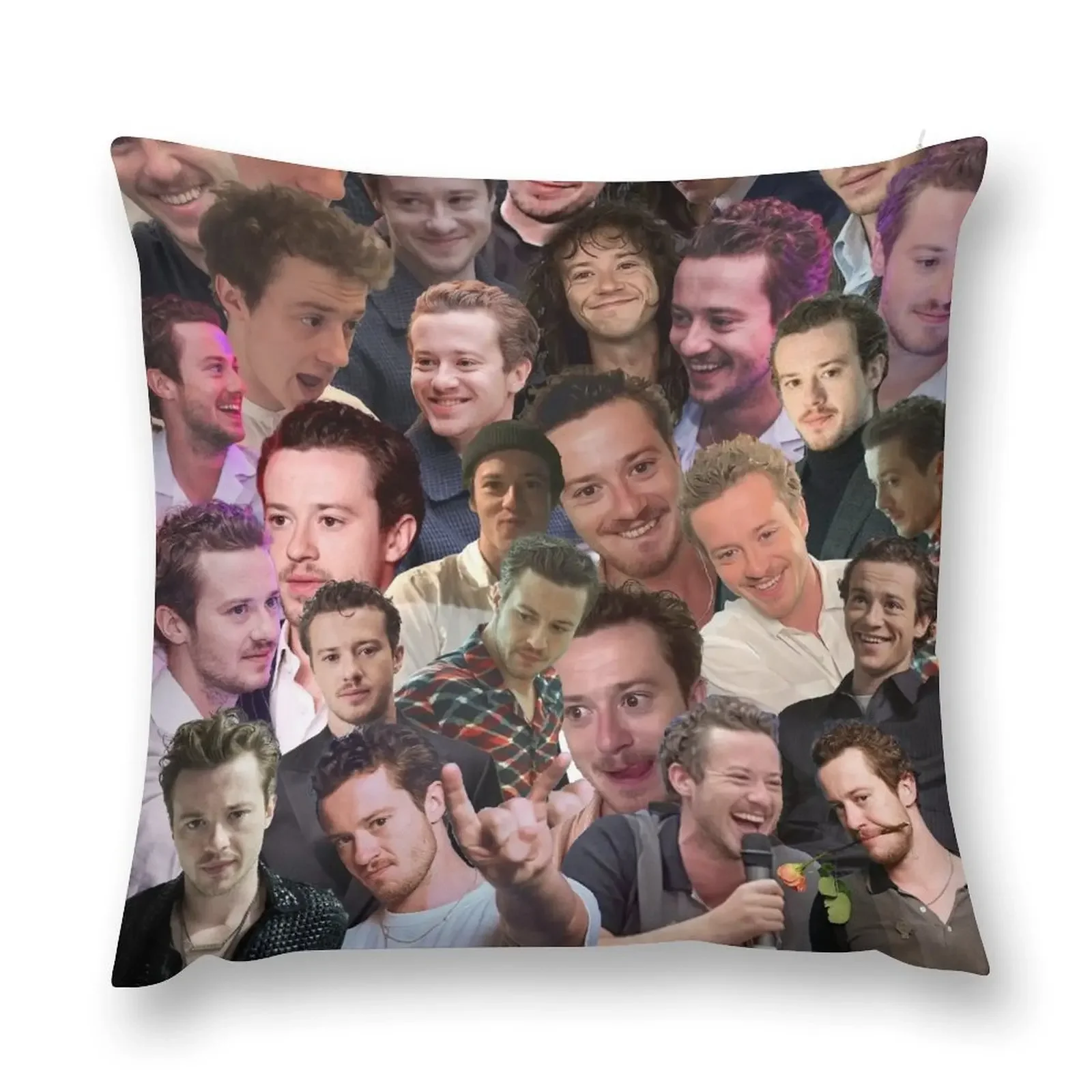 

Joseph Quinn Photo Collage Throw Pillow autumn pillowcase home decor items Cushion Cover Luxury pillow