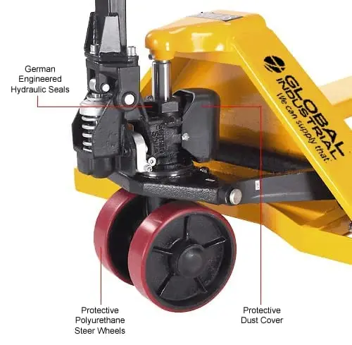 Industrial Pallet Jack, 5500-Lb. Capacity Pallet Truck - 27" W x 48" L Forks images - 6