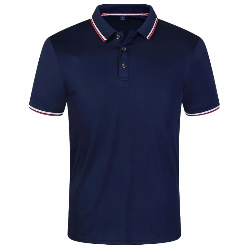 Hot Sale Cool Tencel Cotton Polo Shirt Personal Company Group Logo Print Embroidery Shirts Polo Supplier  Work Polo shirts