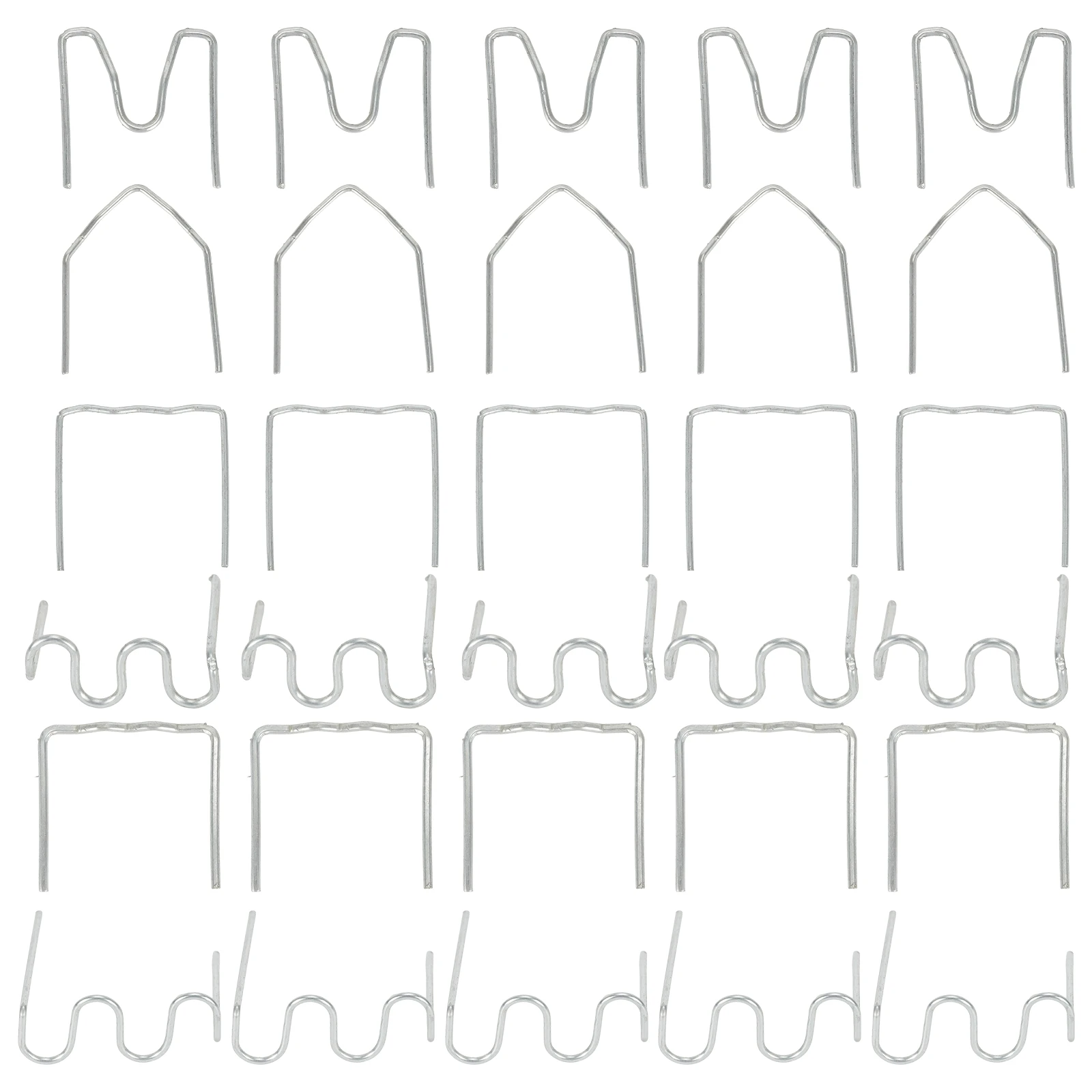 

Soldering Tools Workshop Equipment Power Tool Parts Flat Staples Wave Staples 1200pcs Pre-cut Oxidation Resistance