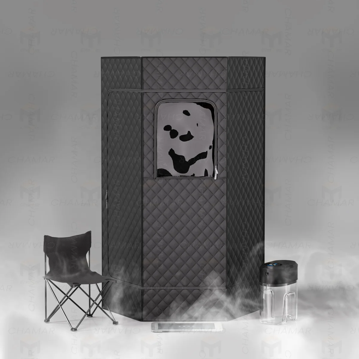 

Домашняя спа-салон для сауны, складная паровая портативная палатка для всего тела с горшком для сауны