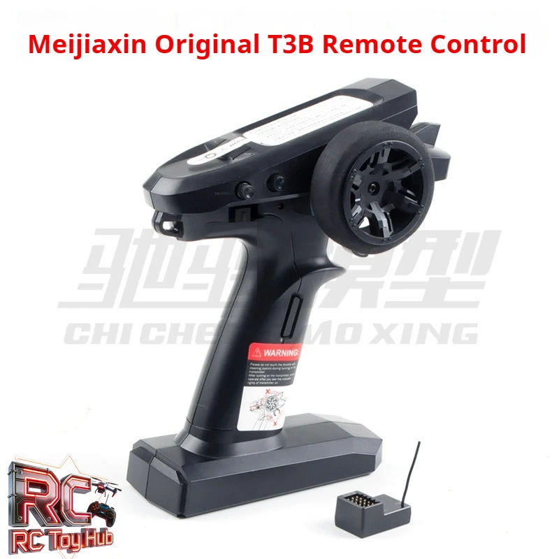 MJX RC T3B 2.4G Transmitter Remote Control With R30 Receiver For 16218 16212 14303 14304 RC Car Replacement Spare Parts