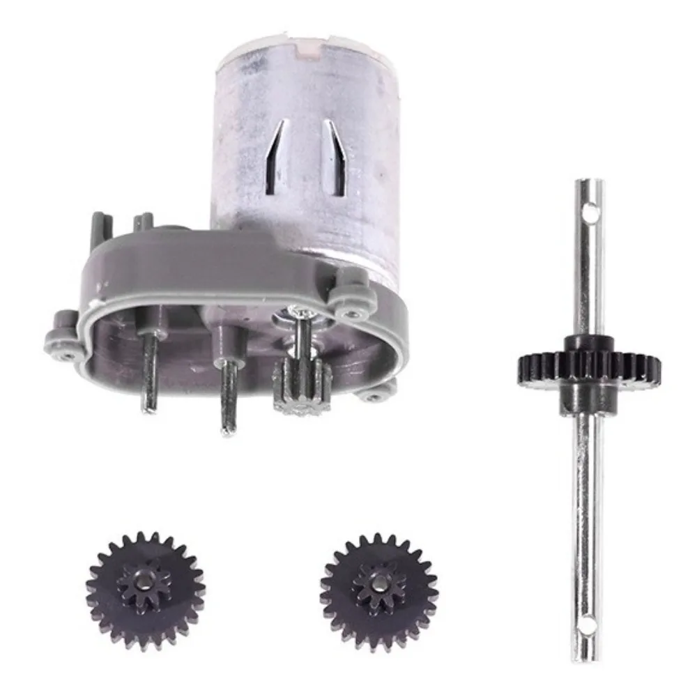 Metal Transmission Gear Set Mounting 1/12 Scale Motor Pinion Gear Durable RC Car Upgrade Parts for MN78 MN82 MN168 LC79