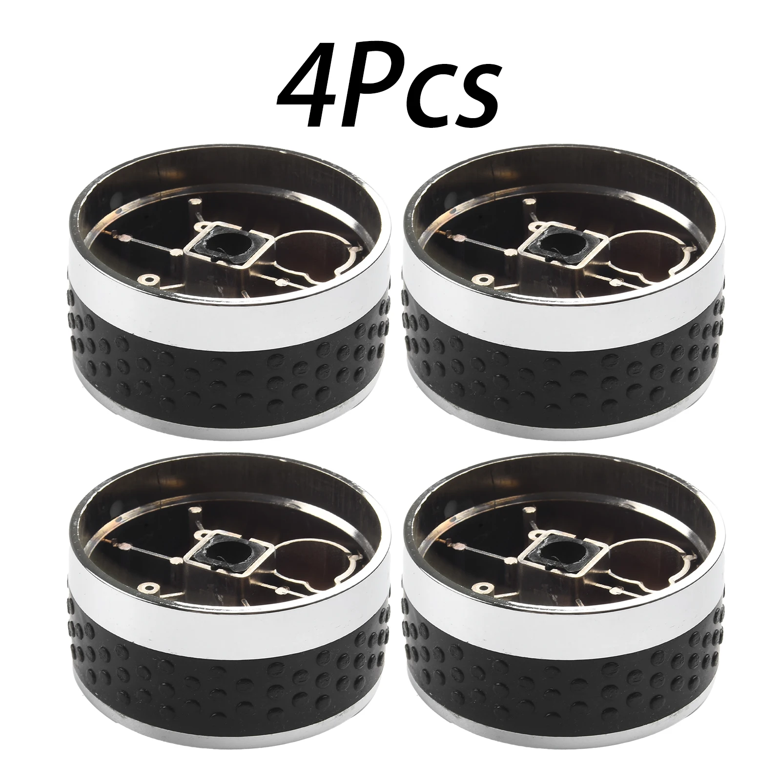 Multi Function Gas Grill Knobs 4x Control Knobs For BBQ Grills Suitable For Various Sizes Solid And Durable Material