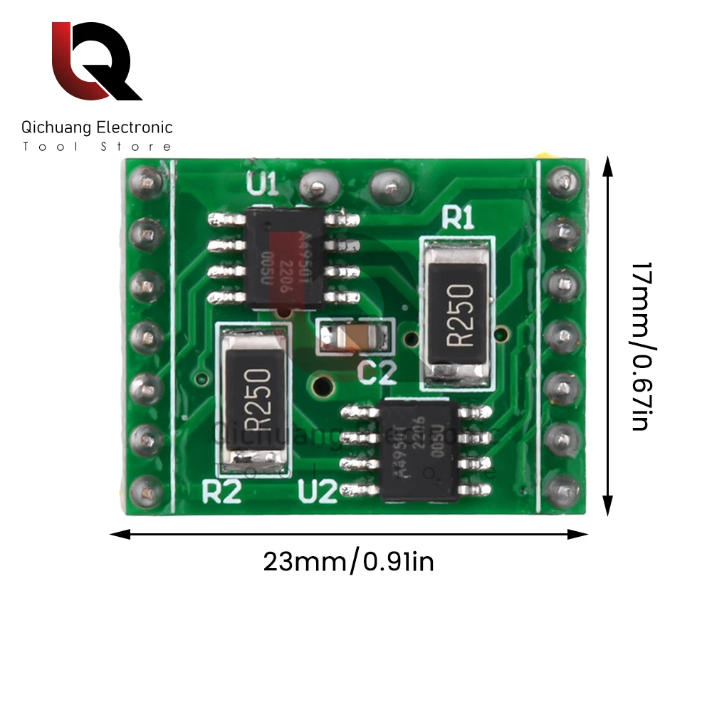 1Pcs DC7.6-40V A4950 Dual Motor Drive Module Performance Super TB6612 DC Brushed Motor Driver Board for arduino