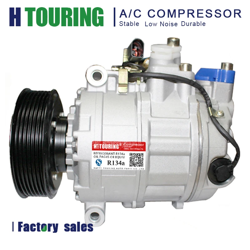 

AC Compressor for Audi Q7 Volkswagen TOUAREG 2002-2010 7SEU17C 7L6820803D 7L6820803G 7L6820803L 7L6820803P 7L6820803S