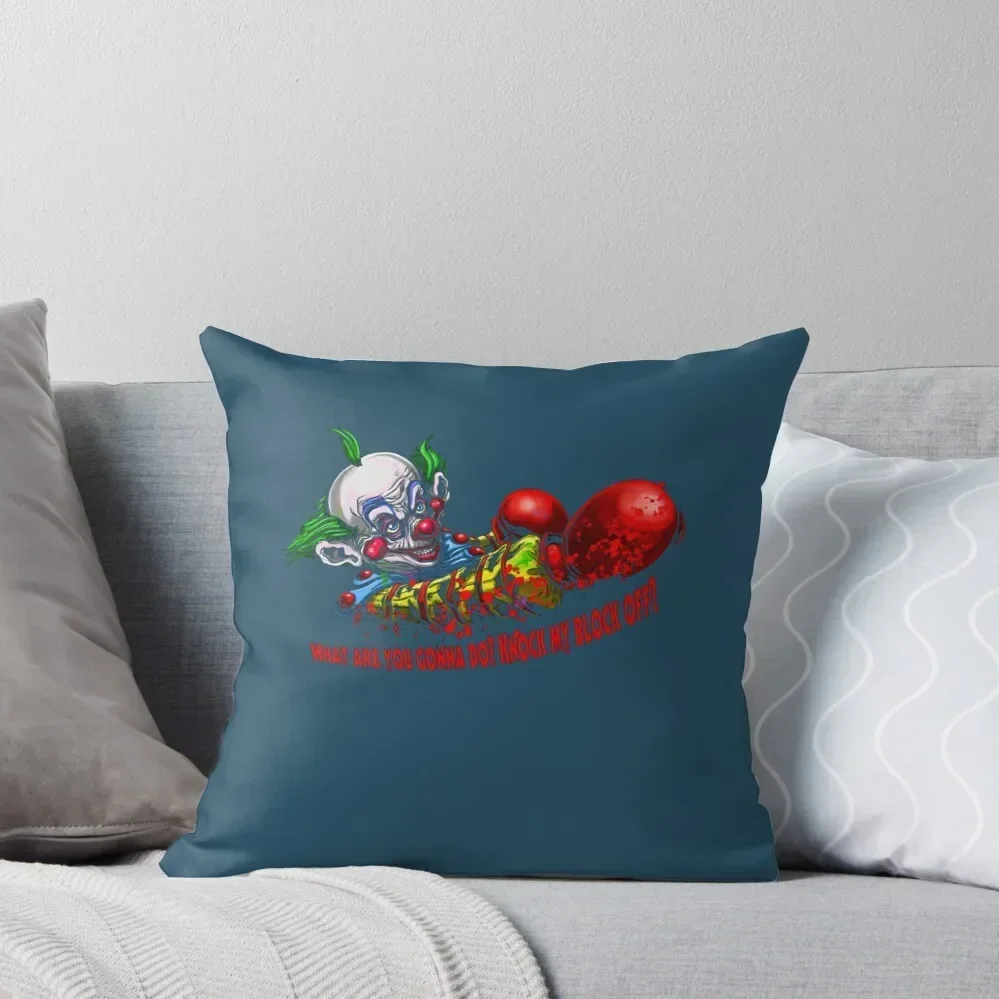 

KILLER KLOWNS FROM OUTER SPACE ITS CRAAAZY Throw Pillow luxury decor Christmas Pillows pillow