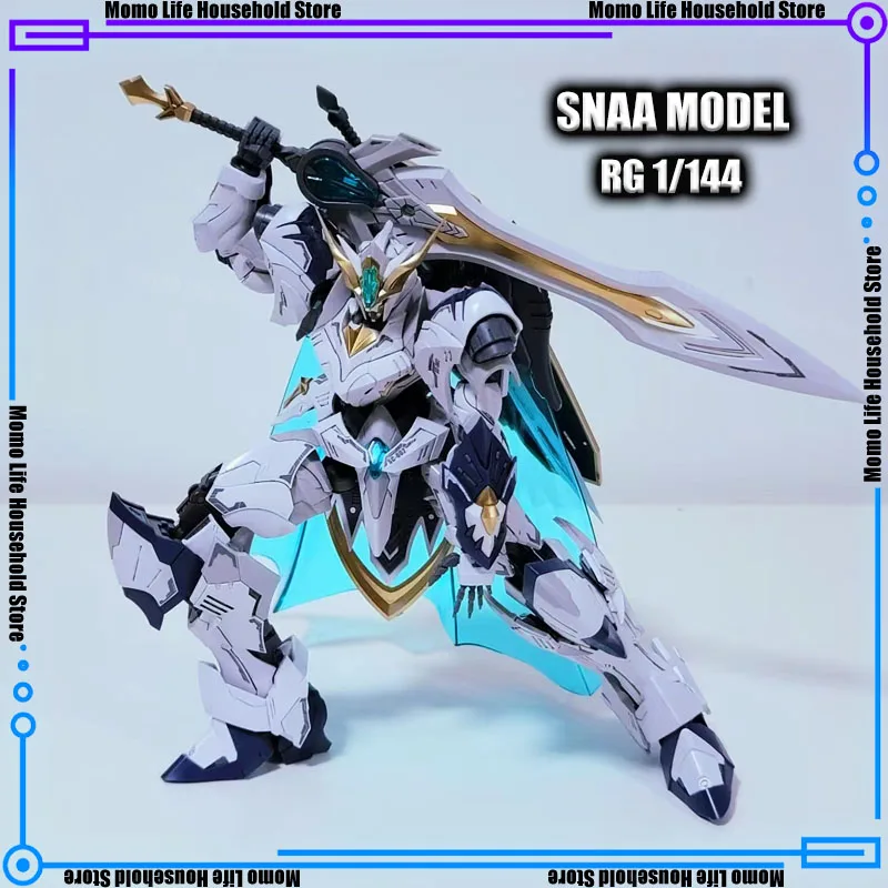 In Stock SNAA Model RG 1/144 Sc-002 Titan Greatsword Tristan Assembly Model Kits  Anime Action Figure Robot Plastic Gifts Toys