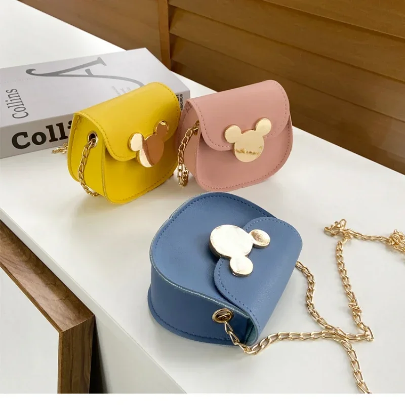 2024 Korean Children\'s Bag Cute and Fashionable Princess Zero Wallet Fashionable Girl Crossbody Bag Baby Accessories Bag