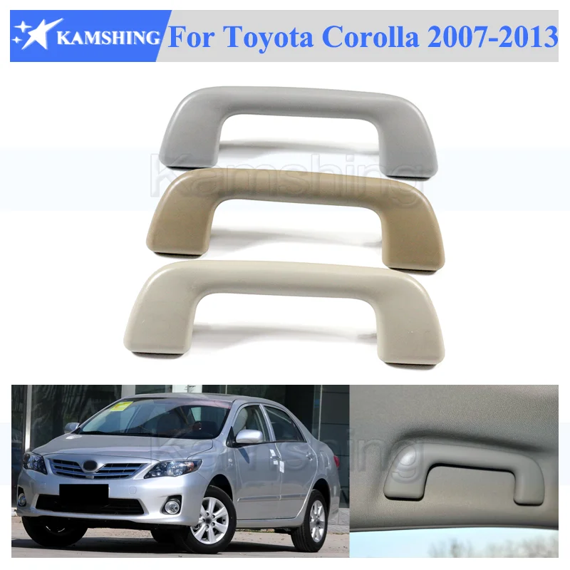 

Kamshing Inner Roof Safety Handle For Toyota Corolla 2007 2008 2009 2010 2011 -2013 Ceiling Armrest Handrail Roof Pull Handle